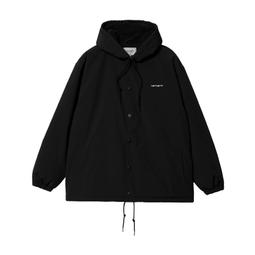 Carhartt Wip Hooded Coach Jacka Black, Herr