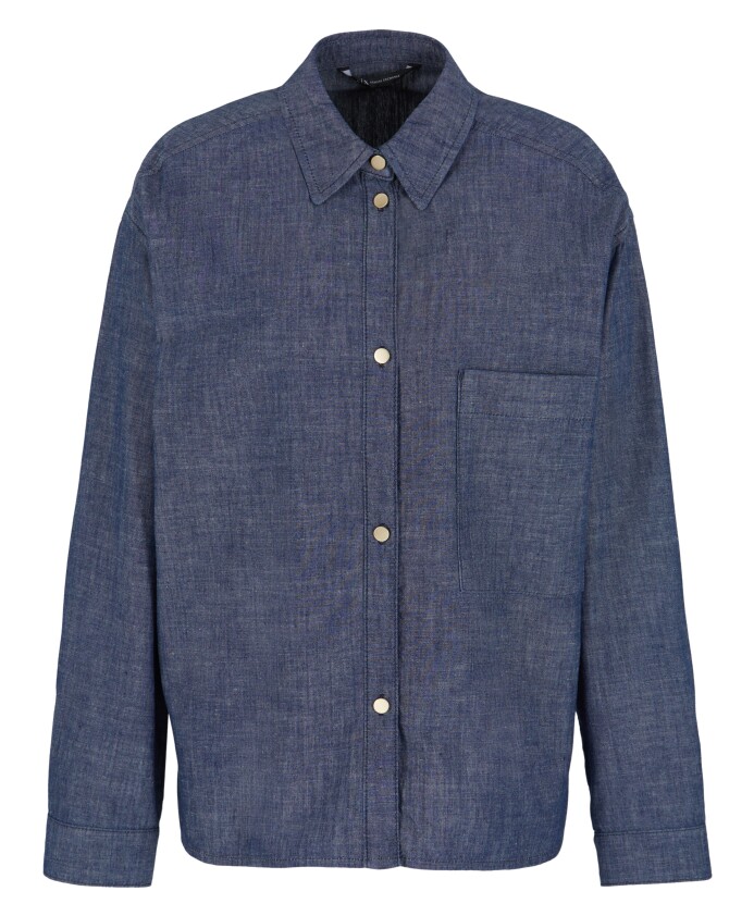 chemise-bleue-jeans-coupe-decontractee