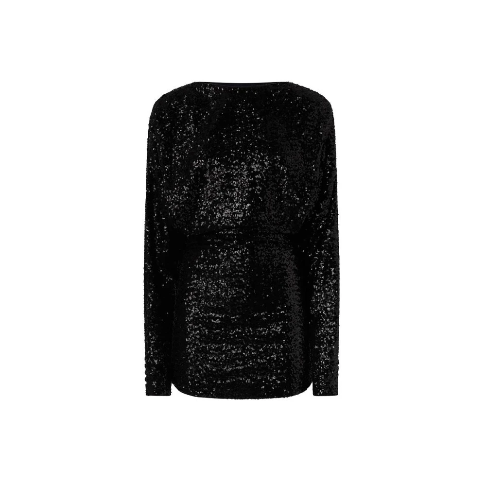 Pinko Black Party Dresses, Female, L, Bernieri Mini Dress