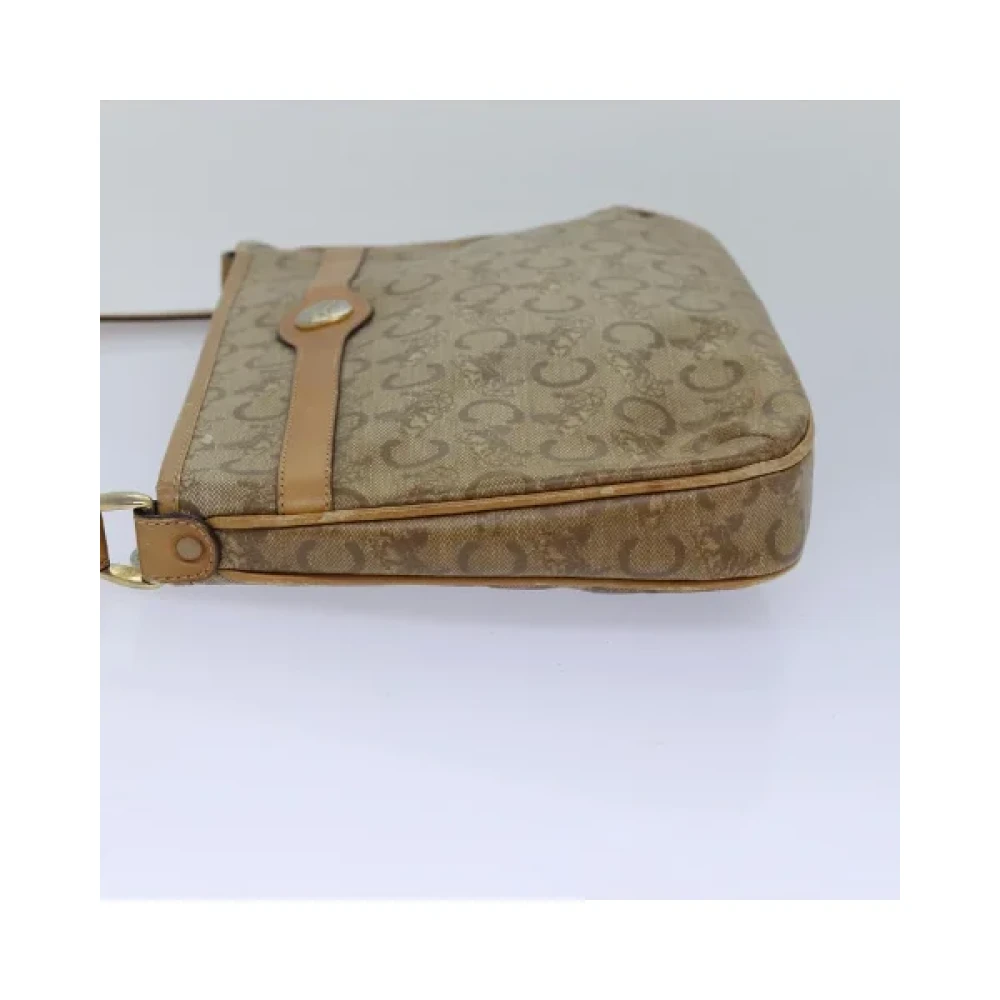 Celine Vintage Pre-owned Leather celine-bags Beige Dames