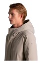 beige-korte-parka-met-bi-stretch-stof