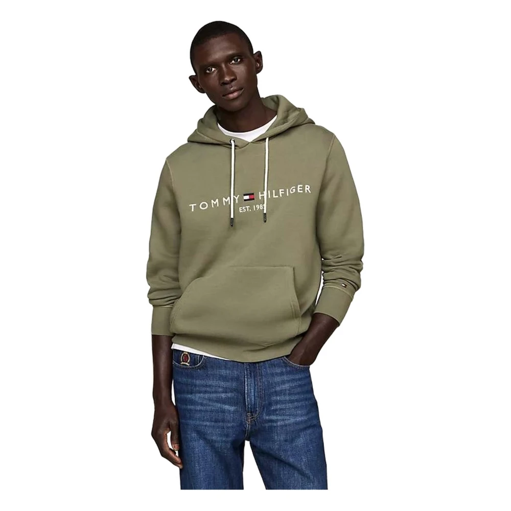 Tommy Hilfiger Hoodie Green Heren
