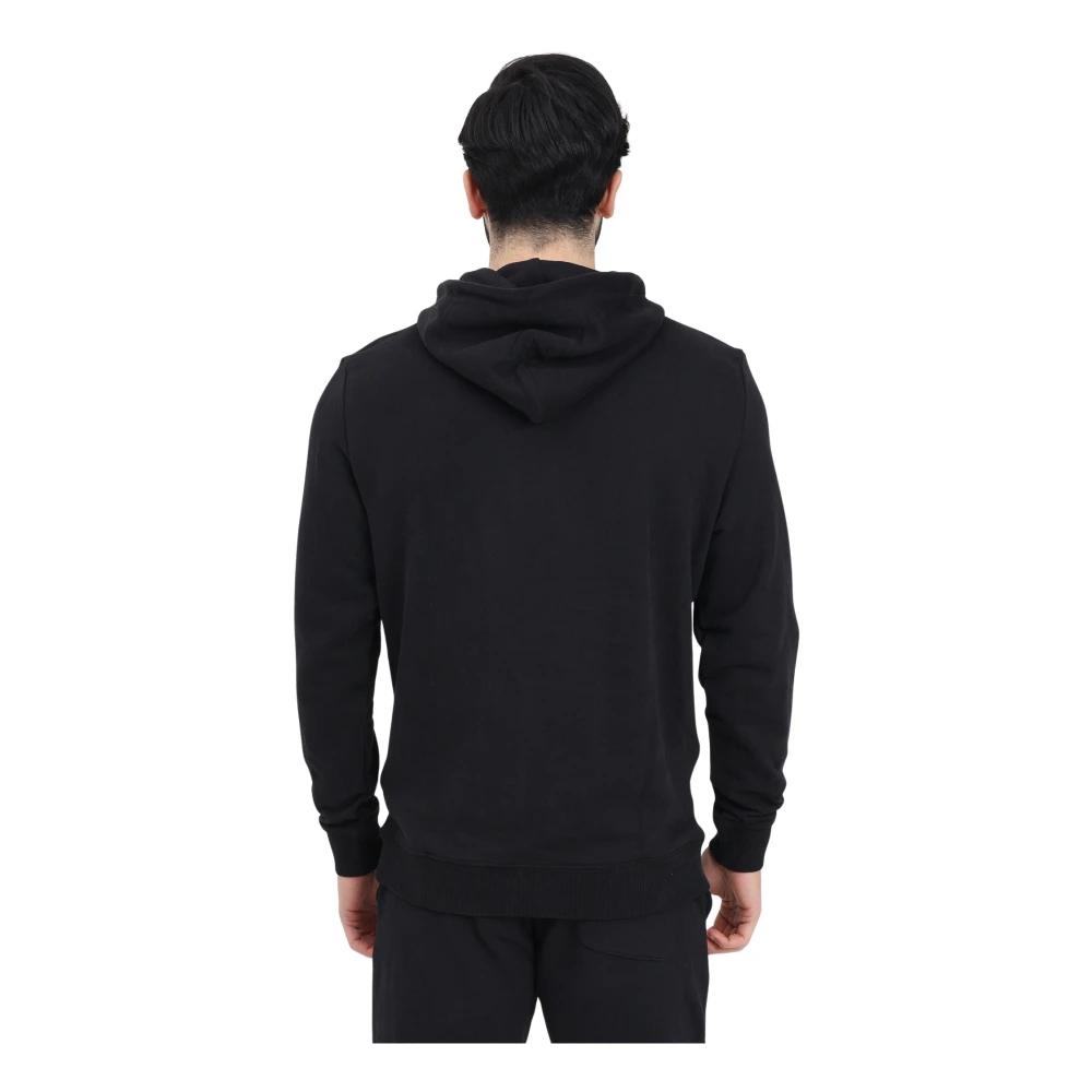 Tommy Jeans Zwarte hoodie met iconische details Black Heren