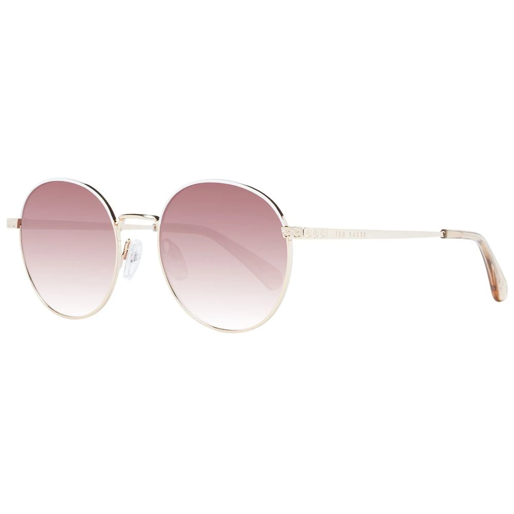 Ted Baker Women's Gold/Brown Sunglasses Gradient