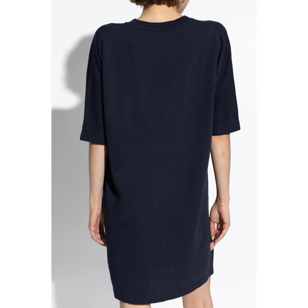 Zadig & Voltaire Jurk met Portman-logo Blue Dames