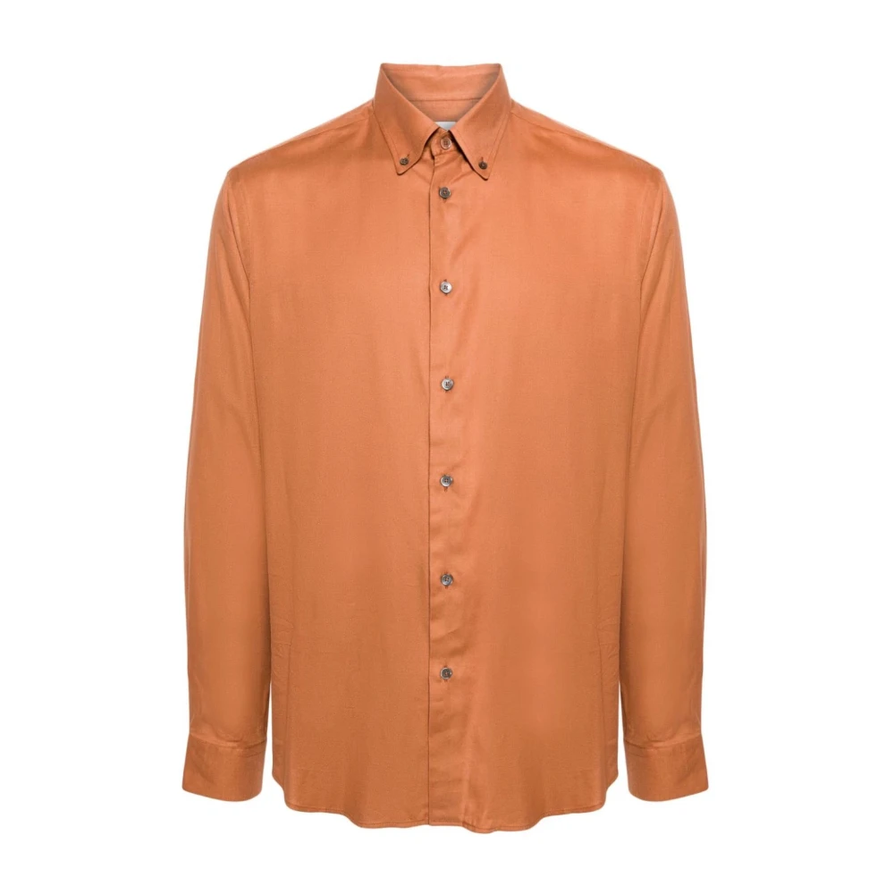 PS By Paul Smith Oranje Shirt Collectie Orange Heren