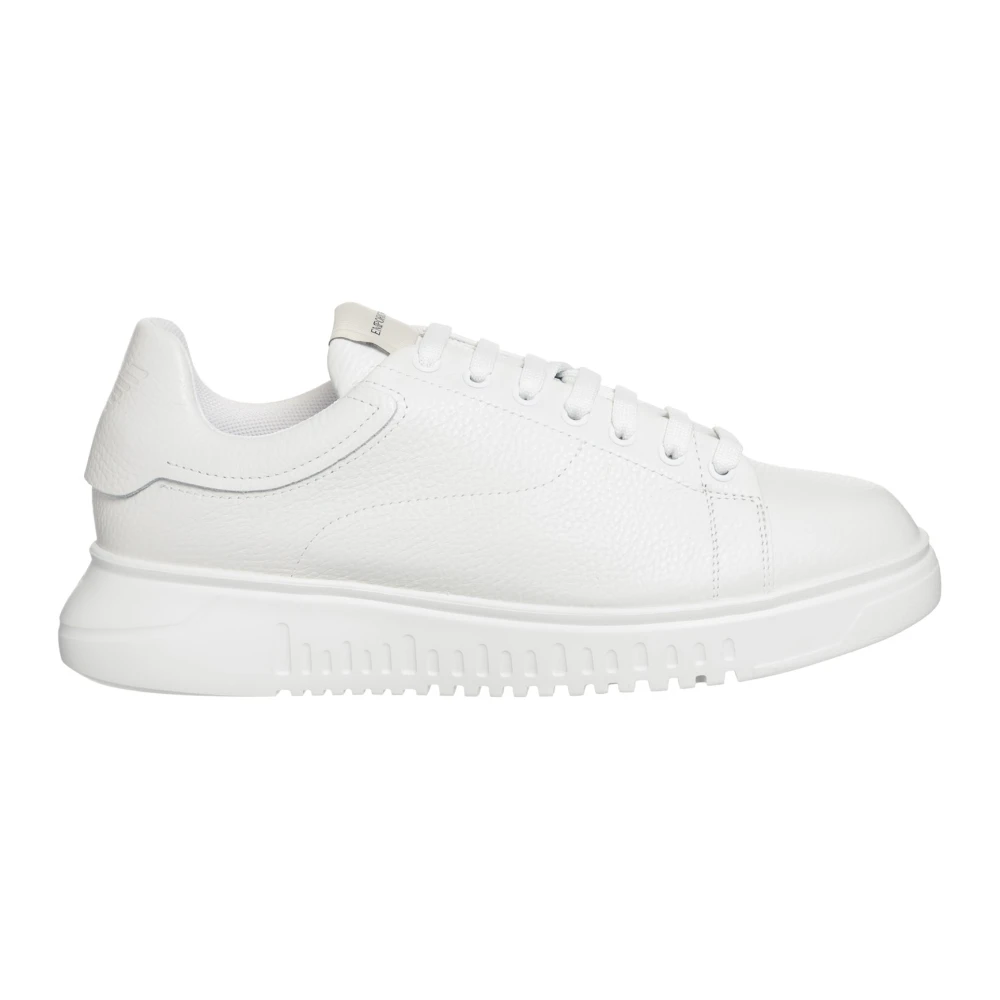 Emporio Armani Sneakers White, Herr