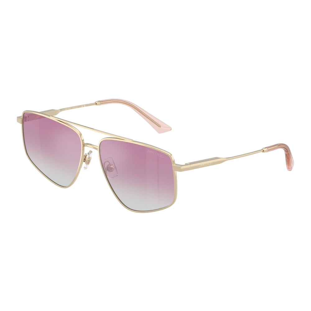 Jimmy Choo Women's Yellow Sunglasses,, Stylish Sunglasses With Color Code Medium