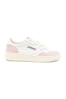 sneakers-basses-blanches-roses-medalist