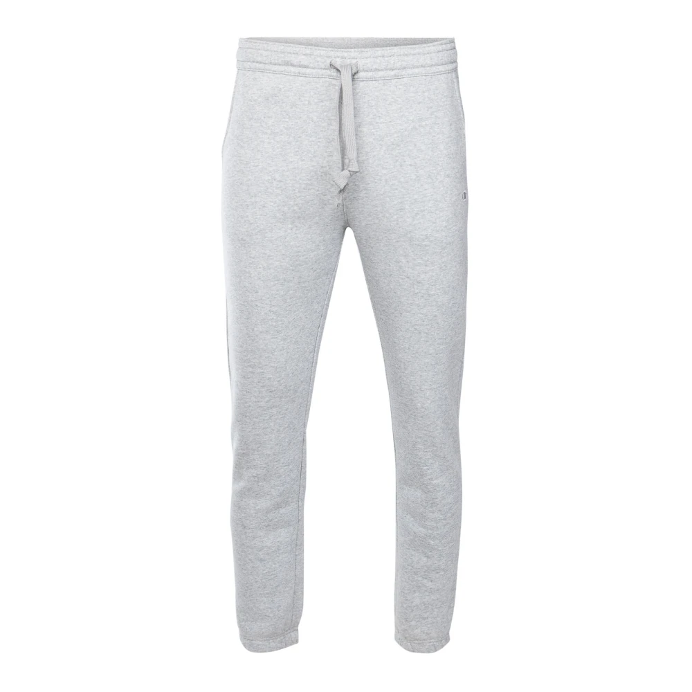 Champion Heren Sweatpants Grijs 100% Katoen Gray Heren