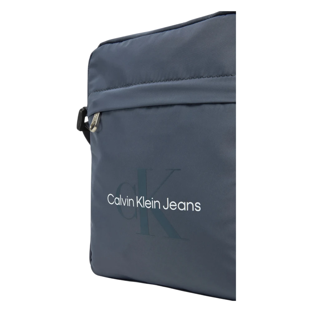 Calvin Klein Jeans Mannen Schoudertas Collectie in Polyester Blue Heren