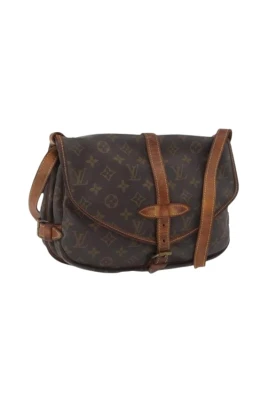 Pre-owned Monogram Canvas Axelremsväska