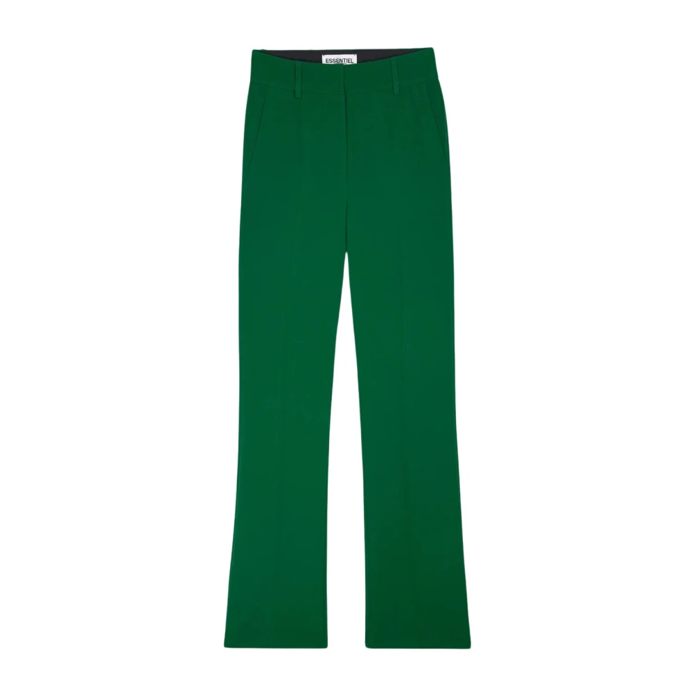 Essentiel Antwerp Groene pantalon met zijzakken Green Dames