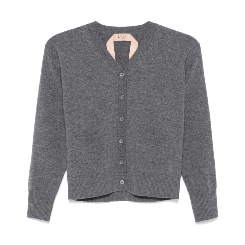 N21 Stijlvolle Sweaters voor een Trendy Look Gray Dames