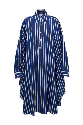 Randig Skjortklänning Kaftan Stil