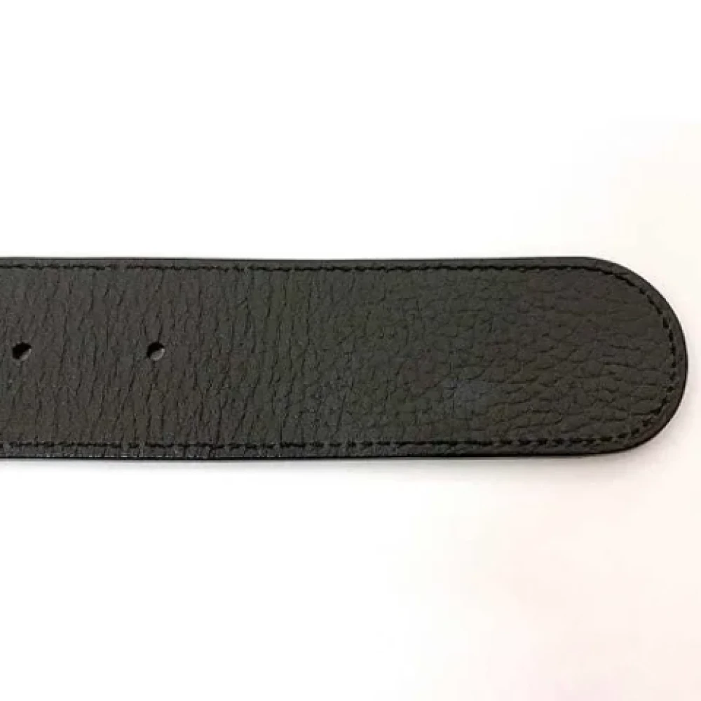 Gucci Vintage Pre-owned Leather belts Black Dames