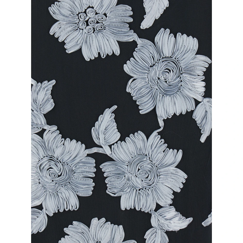Rotate Birger Christensen Bloemen Mesh Pencil Rok Multicolor Dames