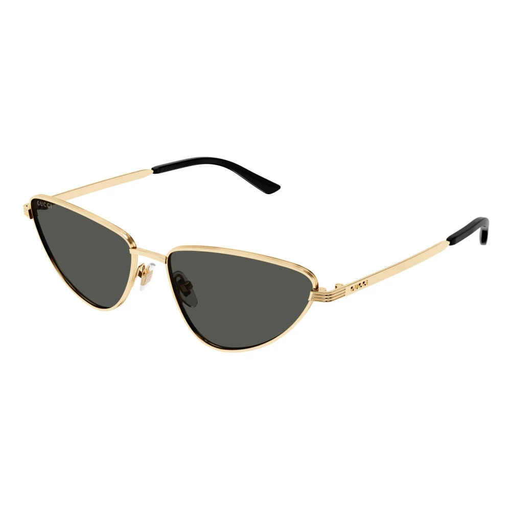 Gucci Women's Yellow Sunglasses, 57 Mm, Trendy Cat-Eye Sunglasses