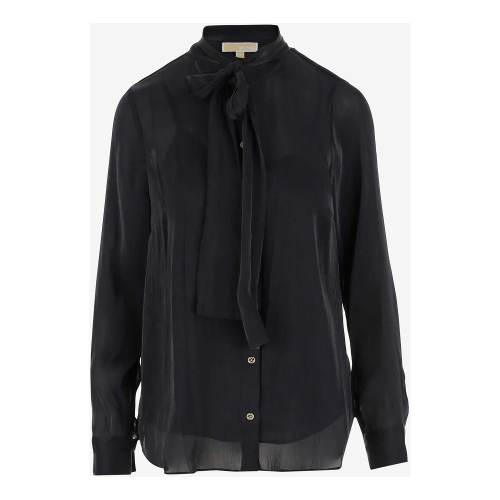 Michael Kors Women's Black Shirts, M, Stylish Shirt