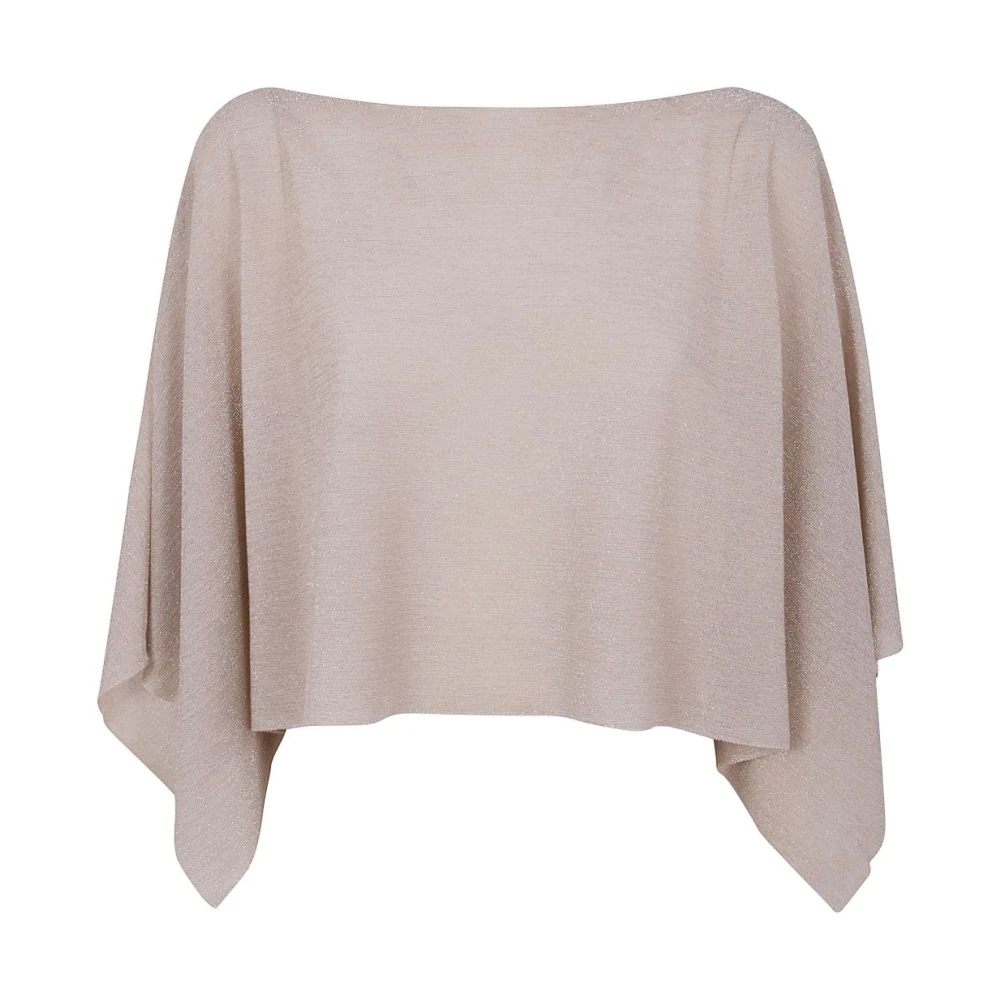 D.Exterior Witte Sjaal Elegant Accessoire Brown Dames