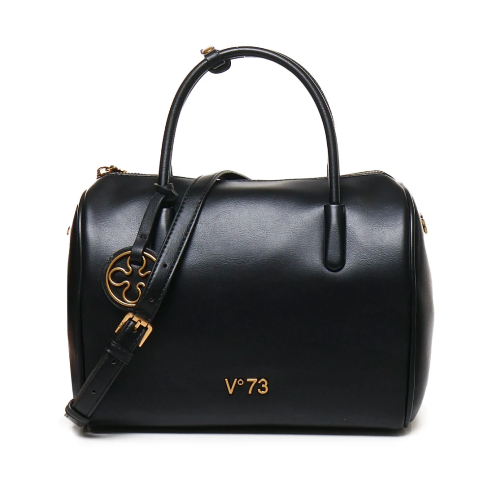 V73 Zwarte Grazia Trunk Tas met Logo Black Dames