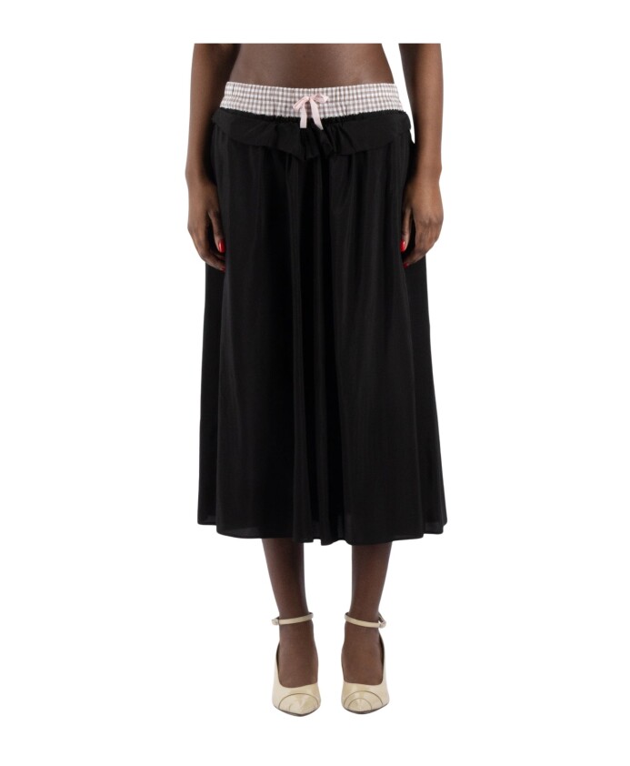 jupe-en-coton-noir