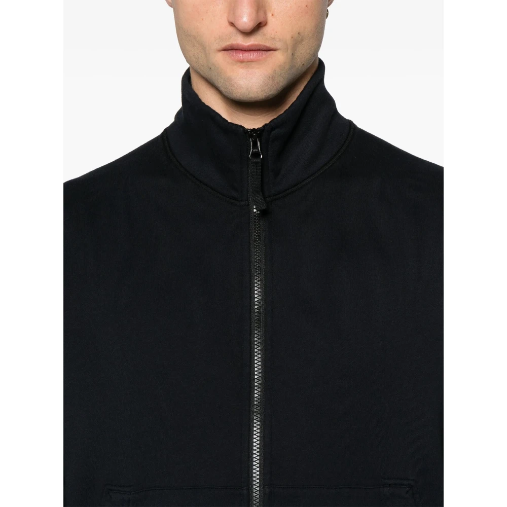 Stone Island Zwarte Truien voor Mannen Black Heren