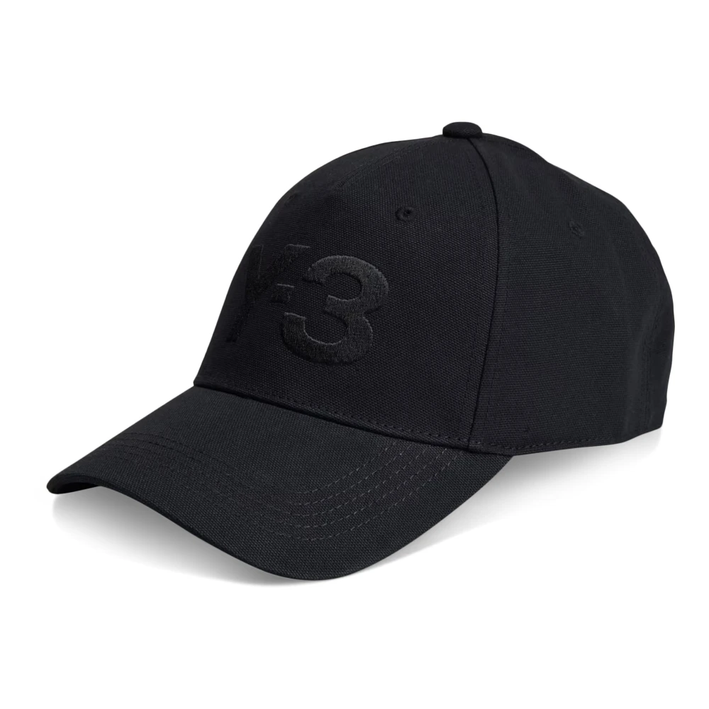 Y-3 Black Hats & Caps, Unisex, One Size, Classic Logo Cap