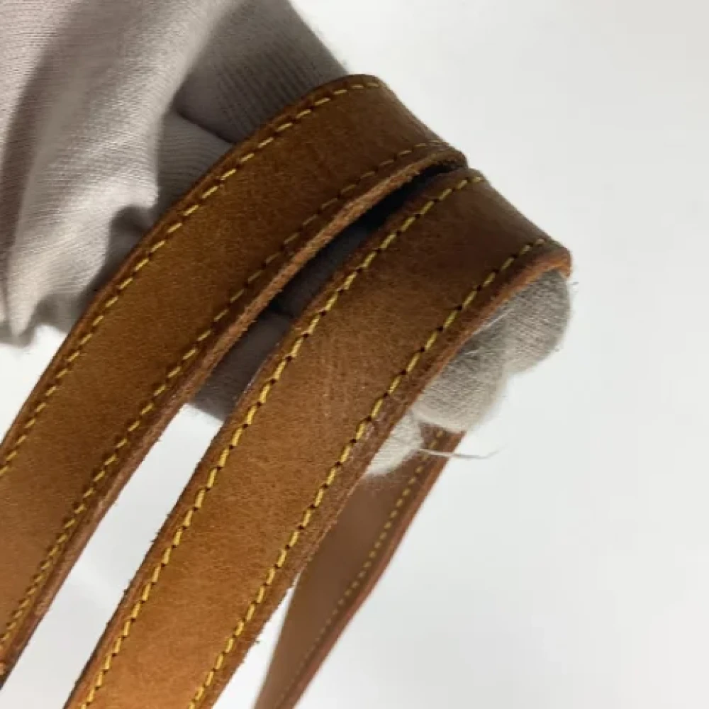 Louis Vuitton Vintage Pre-owned Cotton louis-vuitton-bags Brown Dames