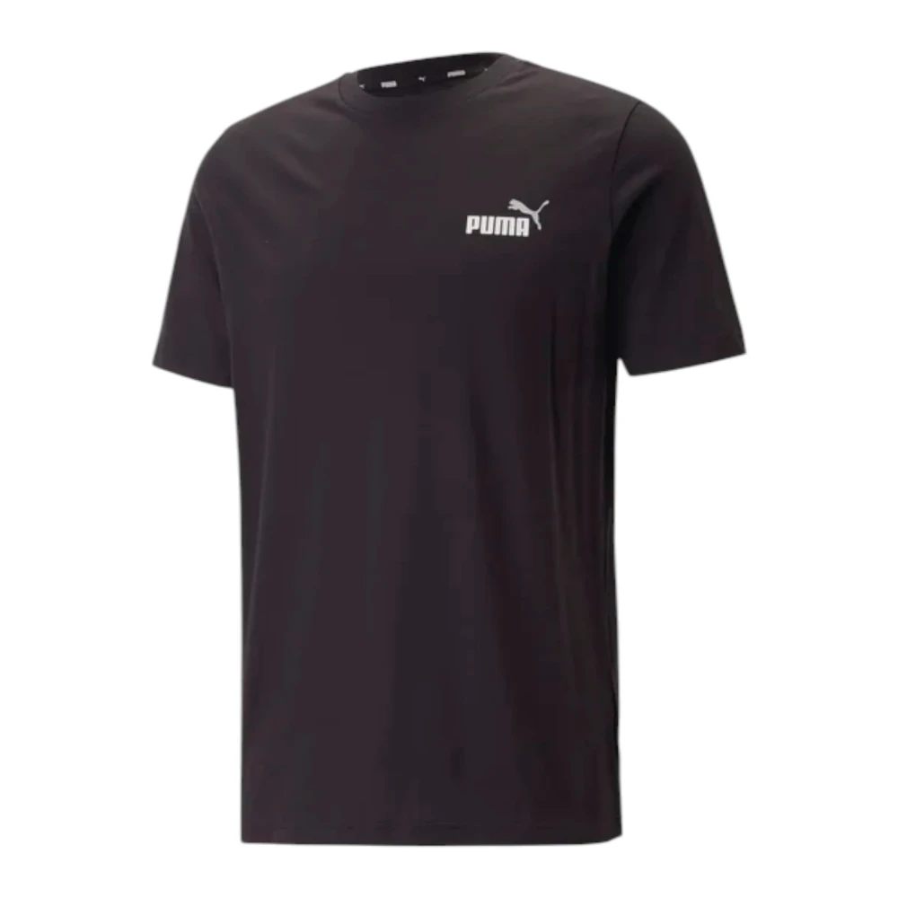 Puma Korte mouw T-shirt voor mannen Black Heren