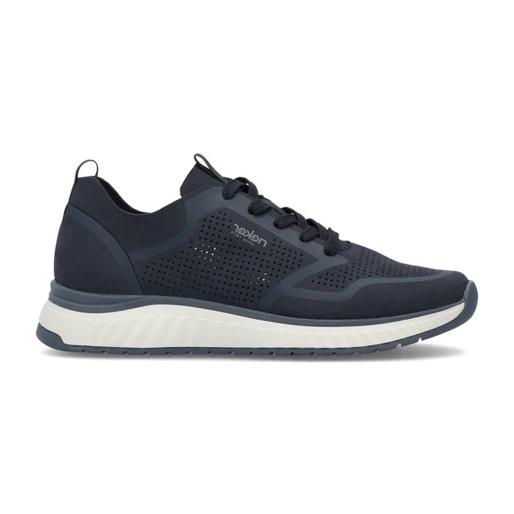 Rieker Men's Blue Trainers - Sneakers - 7 Uk - Shoes