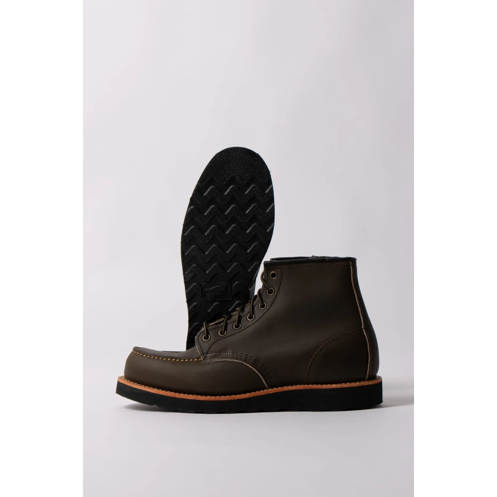 Red Wing Shoes Klassieke Moc Alpine Laarzen Green Heren