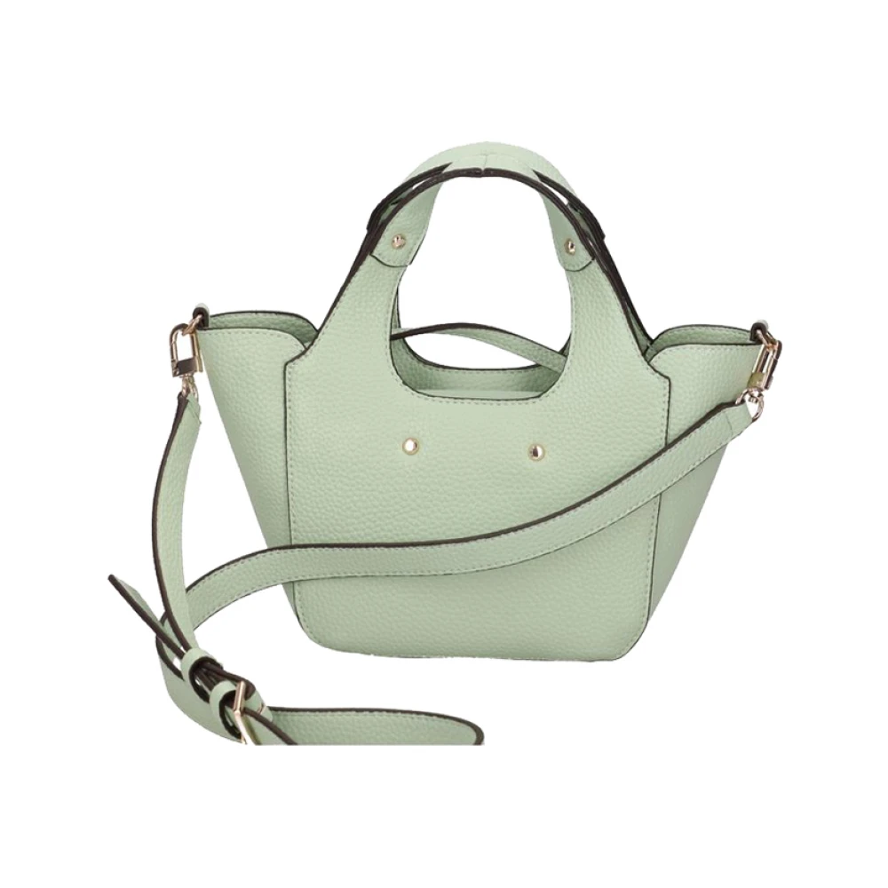 Guess Groene Synthetisch Leren Handtas met Gouden Details Green Dames