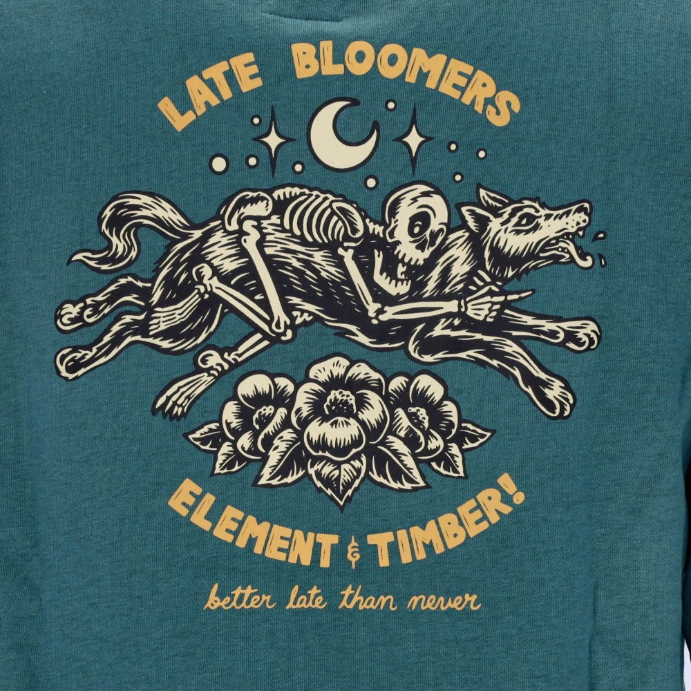 Element Timber Jasper Heren Crewneck Sweatshirt Green Heren