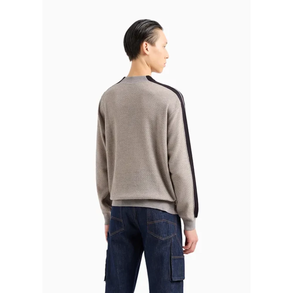 Armani Exchange Truien Beige Heren