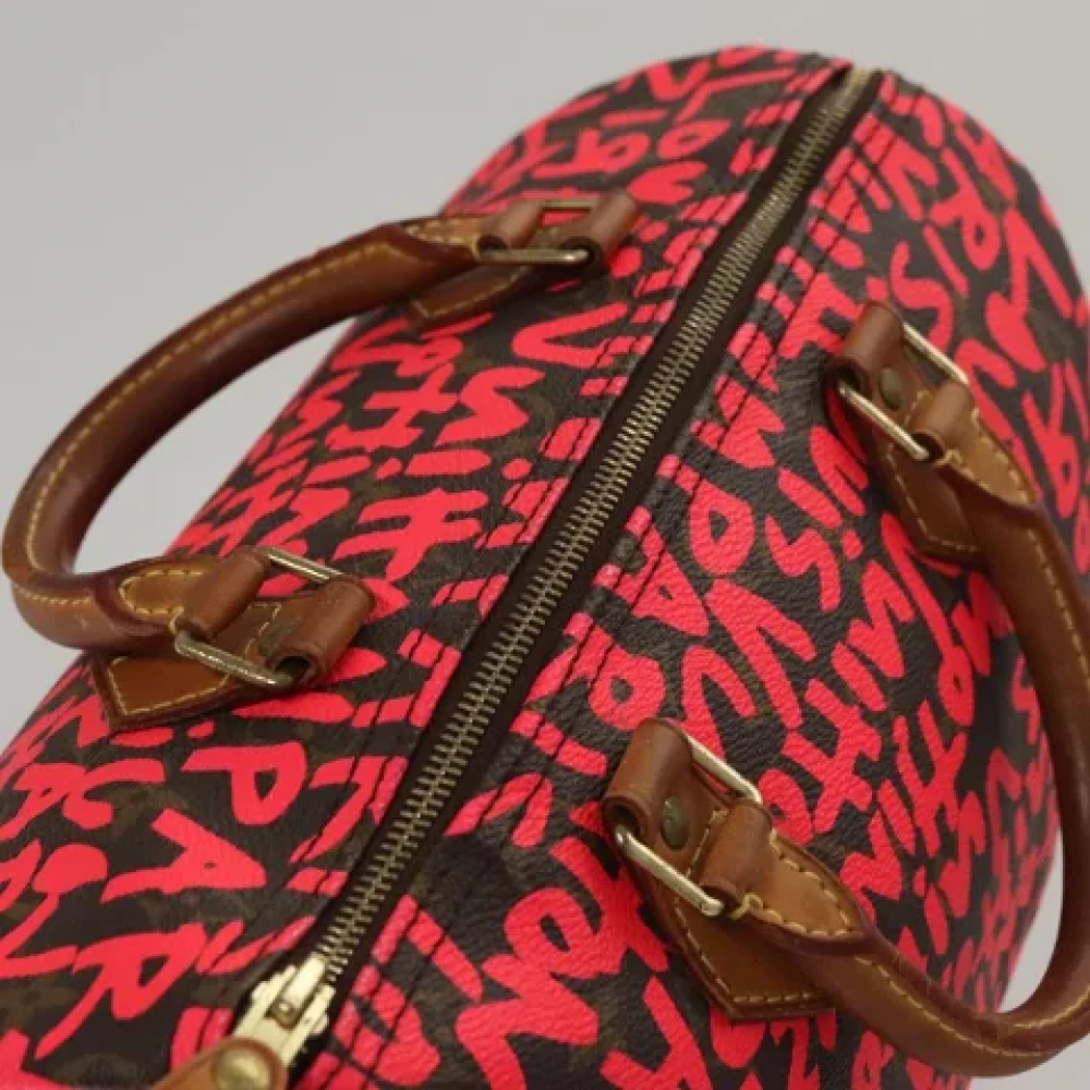 Louis Vuitton Vintage Pre-owned Canvas handbags Brown Dames