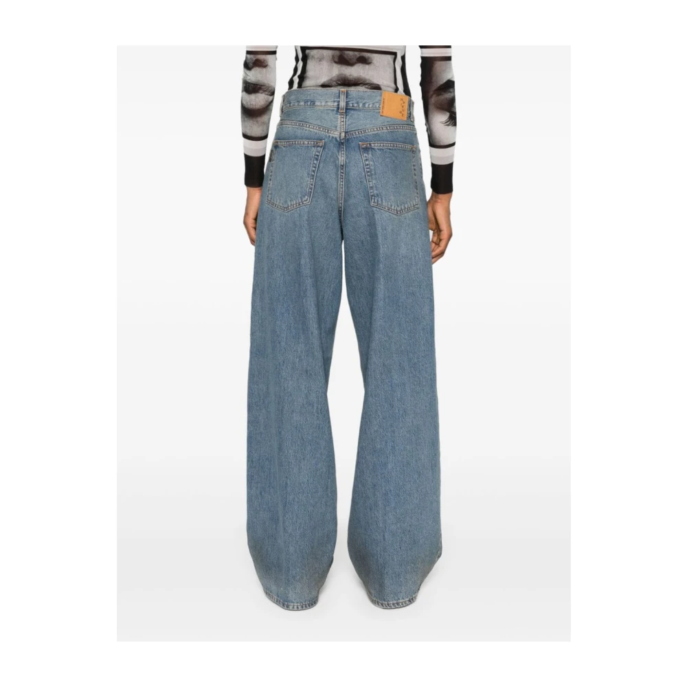 Haikure Boyfit Over Jeans Blue Dames