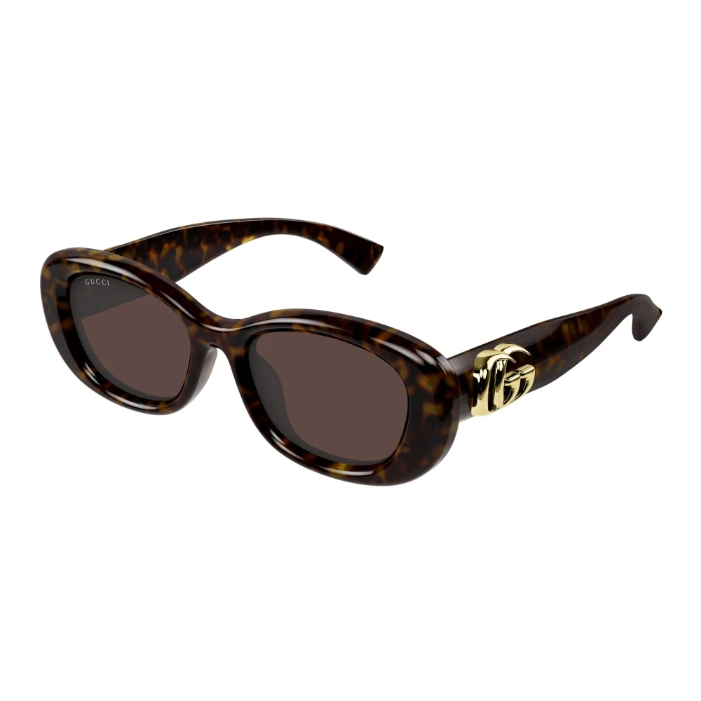 Gucci Women's Brown Gg1829sk 002 Sunglasses - Sunglasses - 53 Mm - Accessories