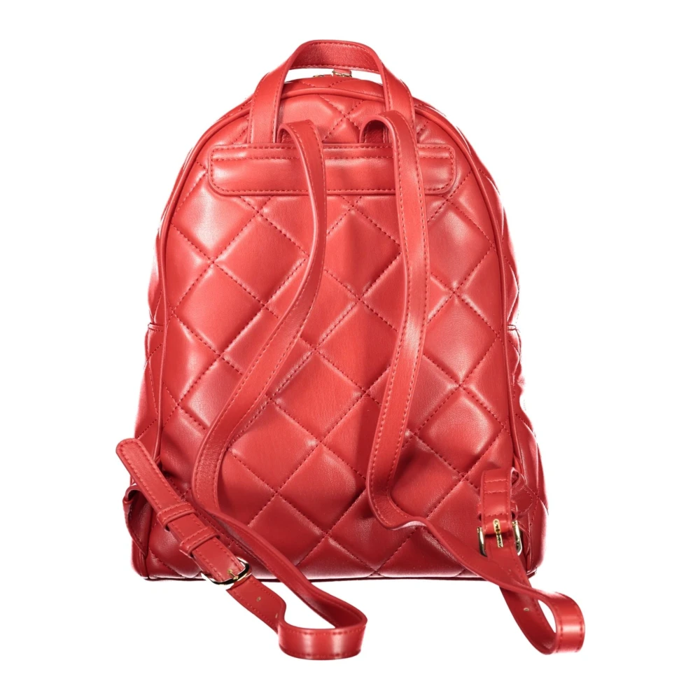 Valentino by Mario Valentino Rode Rugzak met Verstelbare Banden Red Dames
