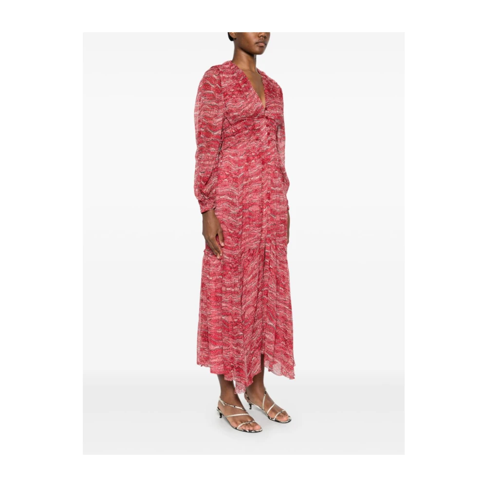 Isabel Marant Étoile Rode Jurk voor Vrouwen Red Dames
