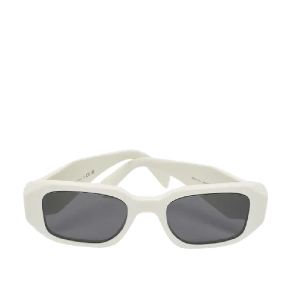 Prada Vintage Pre-owned Acetate sunglasses White Dames
