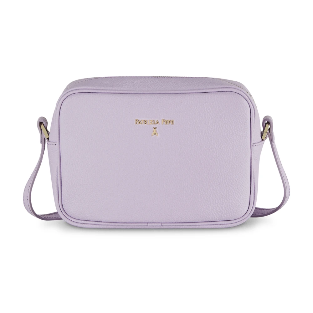 PATRIZIA PEPE Stijlvolle Crossbody Tas voor Moderne Vrouw Purple Dames