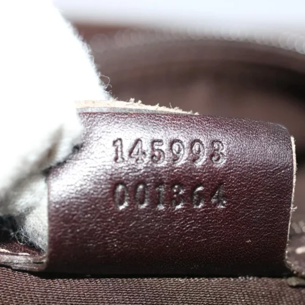 Gucci Vintage Pre-owned Canvas totes Beige Dames