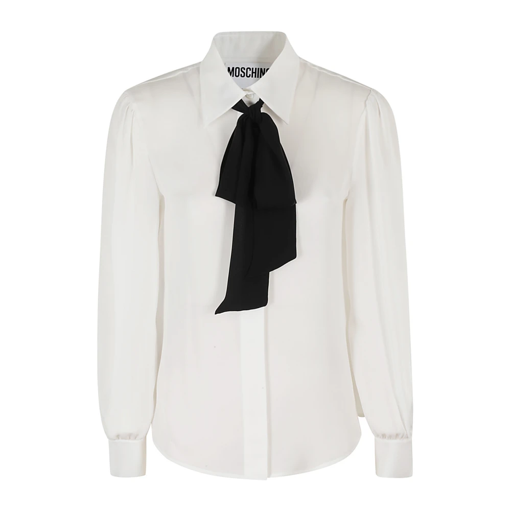 Moschino Stijlvolle Shirt voor Mannen White Dames