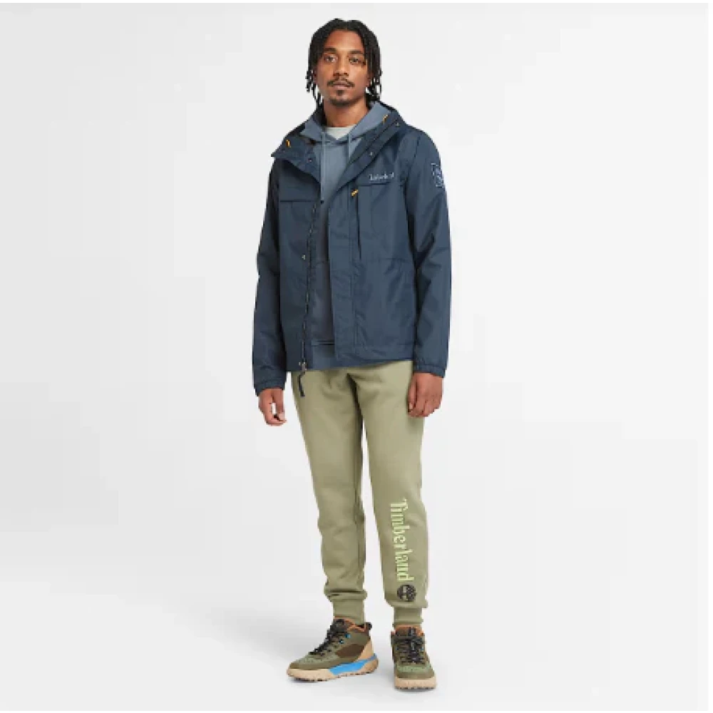 Timberland Stijlvolle jassen voor mannen en vrouwen Blue Heren
