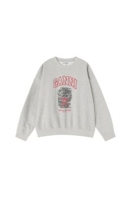 Grey Kitty Sweatshirt