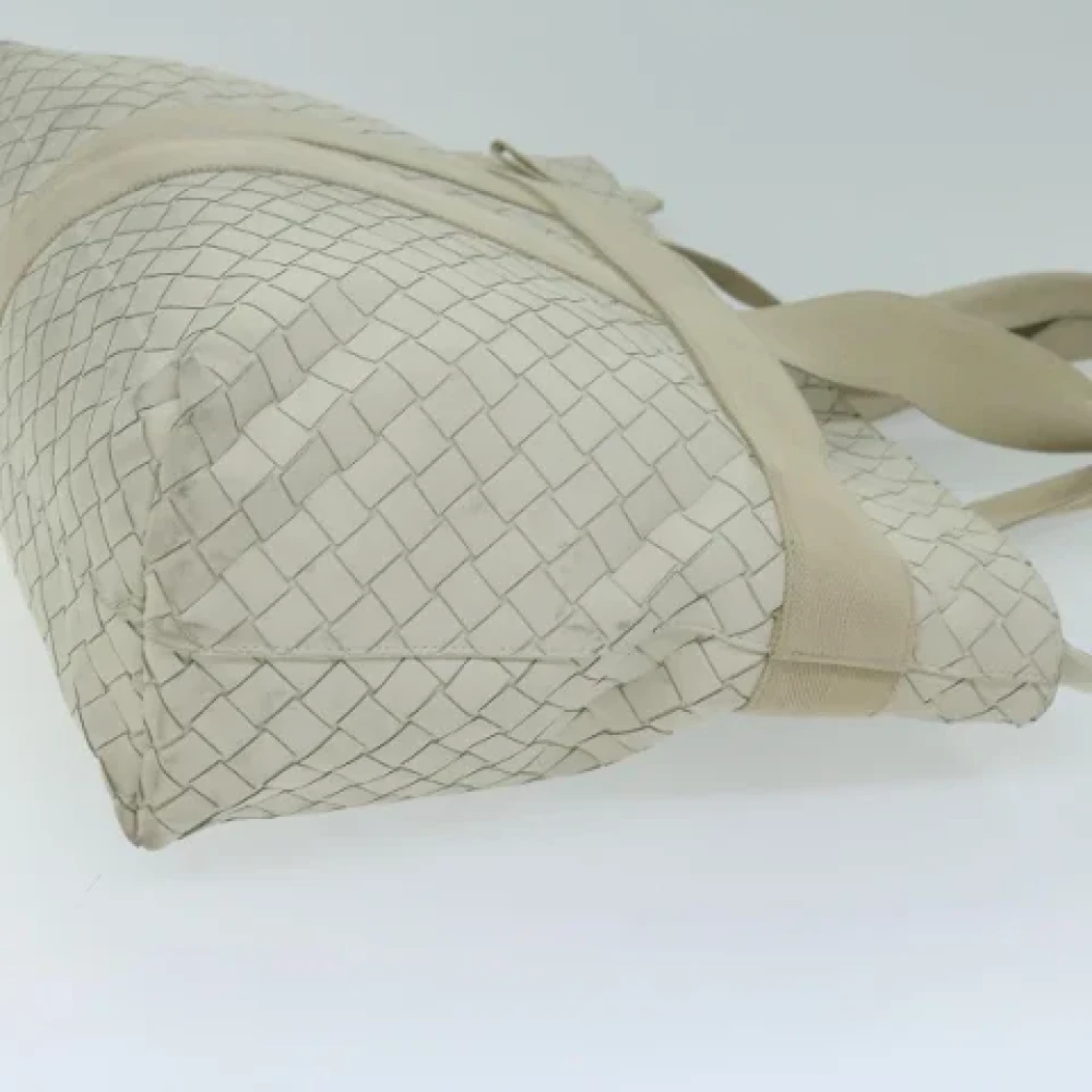 Bottega Veneta Vintage Pre-owned Leather handbags White Dames