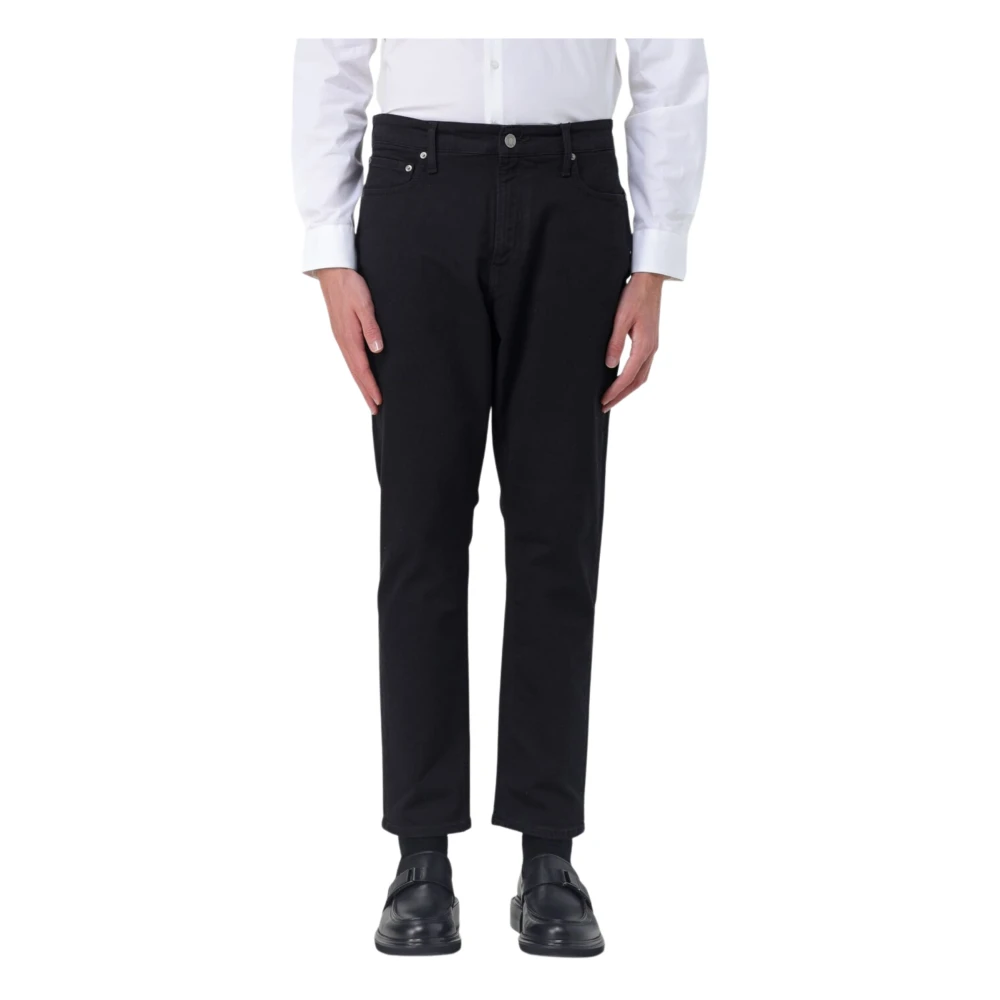 Calvin Klein Men's Black Straight Jeans - Straight Fit Jeans - W31 - Jeans