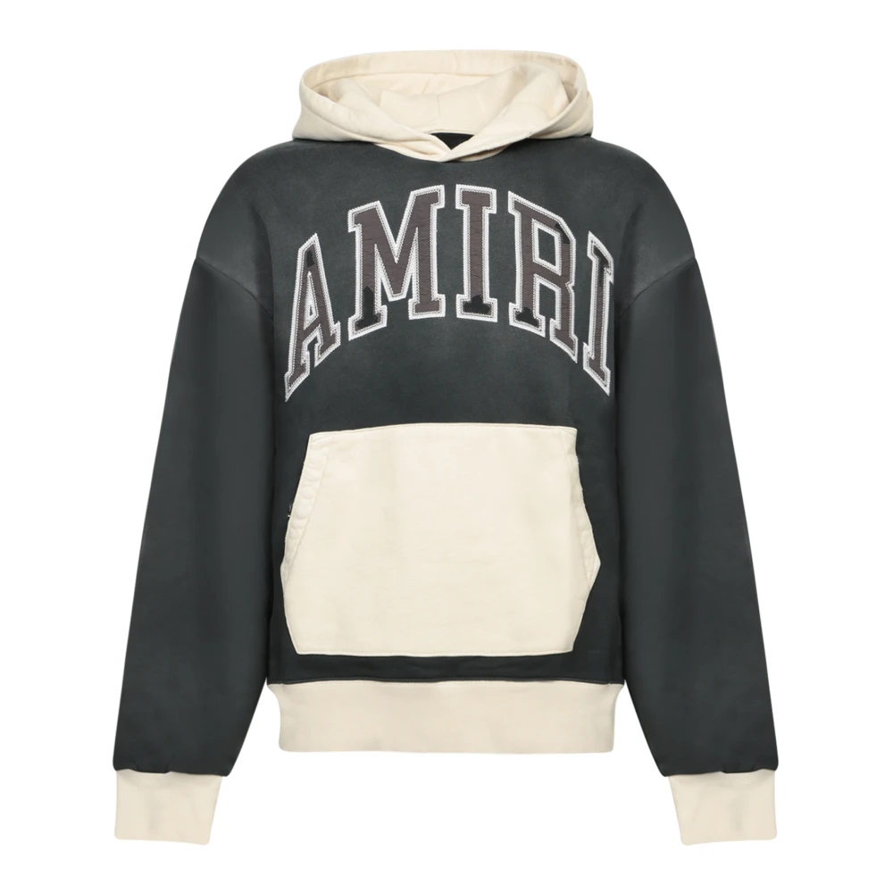 Amiri Zwarte Collegiale Hoodie Black Heren