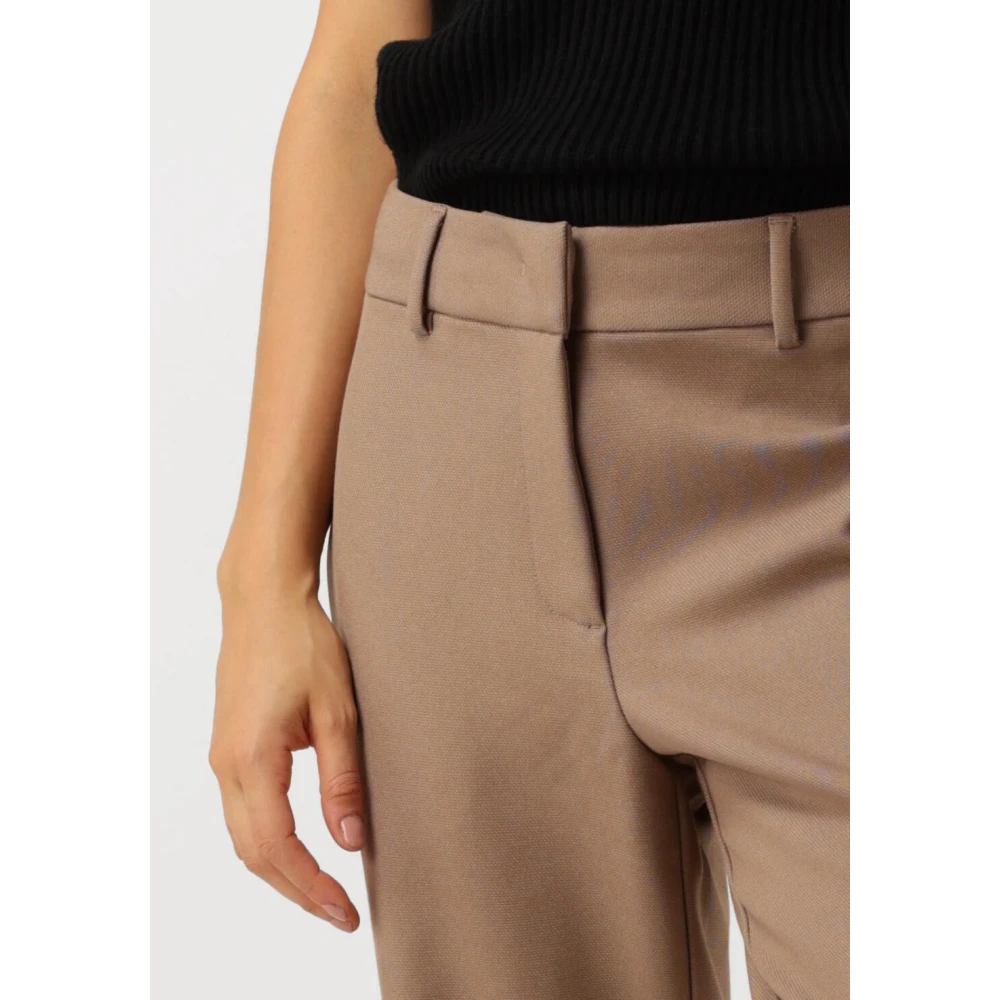 Co'Couture Taupe Sigaret Lange Broek Beige Dames
